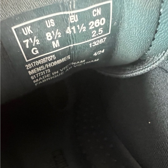 [Clarks] Navy Blue Sneakers Low-Top Lace-Up - Picture 6 of 6